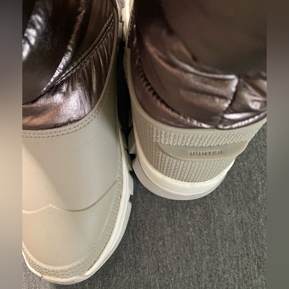 Sold. Hunter Metallic Insulated Snow Boot Tall - Picture 10 of 10
